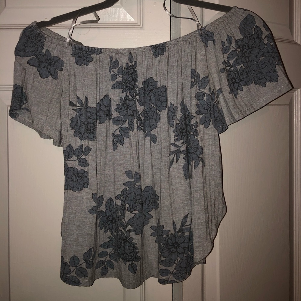 Off the shoulder shirt